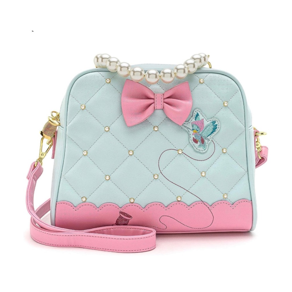 Loungefly x Disney Cinderella 70th Anniversary Pearl Handle Crossbody Bag